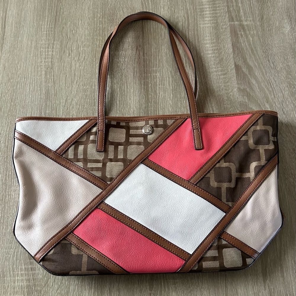 PREOWNED … NINE WEST “Multicolor” Tote Bag